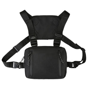 Unisex Oxford Chest Bag Hip Hop Streetwear Shoulder Vest Waist Pack