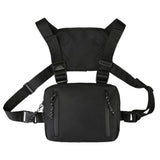 Unisex Oxford Chest Bag Hip Hop Streetwear Shoulder Vest Waist Pack