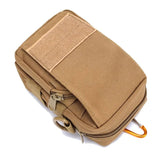 Tactical Waist Pack Zipper Belt Bag Camping Hiking Military Molle Po