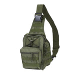 Men's Nylon Chest Pack Camouflage Shoulder Bag