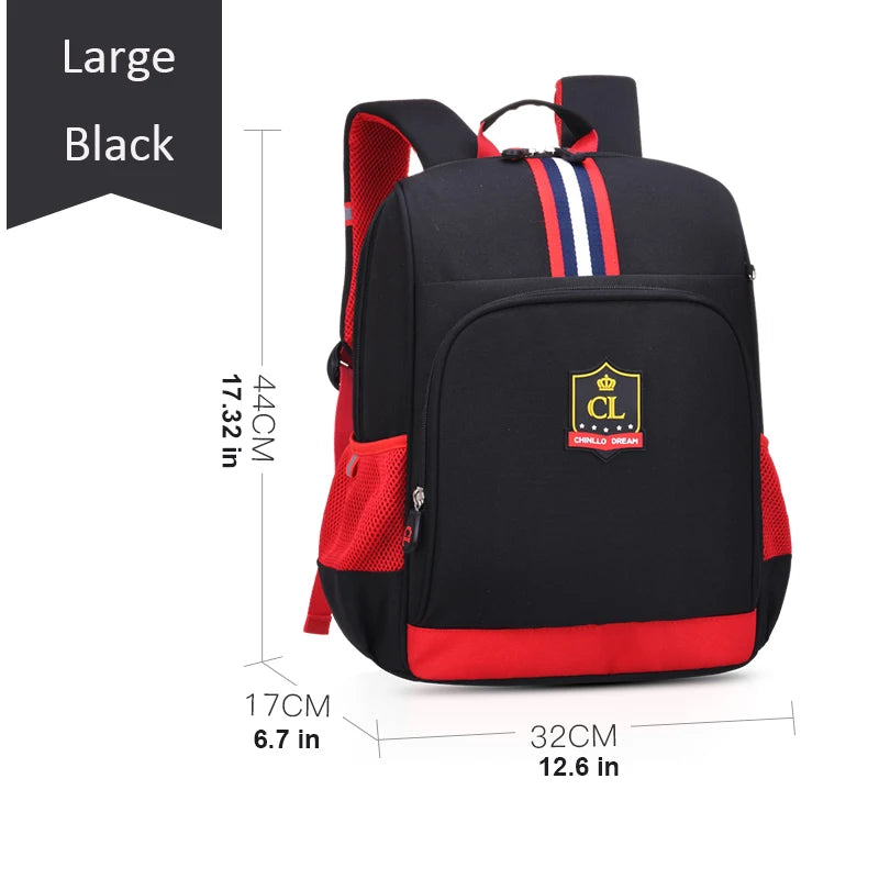 Unisex Baby Backpack Mochila High Polyester School Bag for Boy 8 Years Old