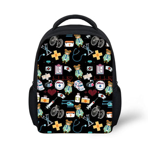 Nurse Bear Cartoon Baby Bag Backpack