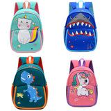 Kids Shark School Bag for Children Toddler Kindergarten Cartoon School Bags