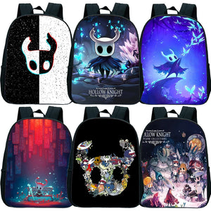 Kids Hollow Knight Kindergarten Mini Backpack Cartoon Rucksack