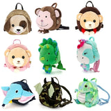 Child Safety Harness Backpack Leash Cartoon Anti-lost Toddler