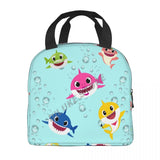Baby Sharks Ocean Lunch Bags Insulated Food Case Cooler Bento Box for Kids