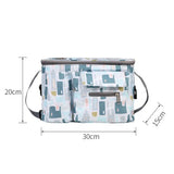 Cartoon Pattern Baby Stroller Bag Large Capacity Waterproof Diaper Storage