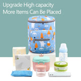 Cartoon Pattern Baby Stroller Hanging Bag Large Capacity