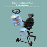 Cartoon Pattern Baby Stroller Hanging Bag Large Capacity