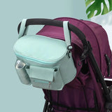Waterproof Baby Stroller Organizer Bag Large Capacity Bottle Holder