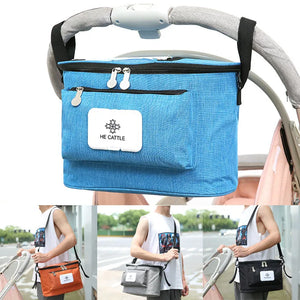 Baby Stroller Storage Bag Multifunctional Handbag Mummy Bag