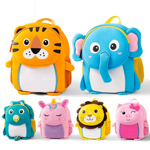 Baby Waterproof 3D Cartoon Animal Backpack
