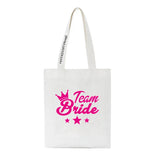 Team Bride Bachelorette Shoulder Bag Wedding Women Handbag