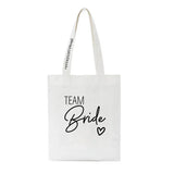 Team Bride Bachelorette Shoulder Bag Wedding Women Handbag