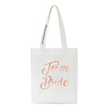Team Bride Bachelorette Shoulder Bag Wedding Women Handbag