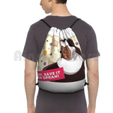 Sister Act Backpack Drawstring Bag Waterproof 90s Film