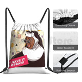 Sister Act Backpack Drawstring Bag Waterproof 90s Film