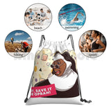 Sister Act Backpack Drawstring Bag Waterproof 90s Film