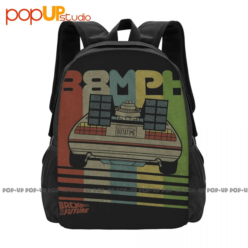 Back To The Future 88 Mph Backpack - Large Capacity Softback