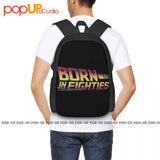 Back To The Future 80s Born Large Backpack