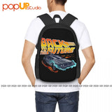 Back To The Future Backpack Large Capacity Print Training Sports Style