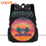 Back To The Future Movie Bttf-35 Backpack Large Capacity Print Foldable Sports B