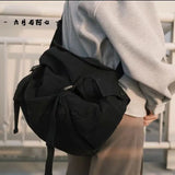 Unisex Vintage Backpack Women High-Capacity Softback Bookbag