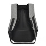 15 inch Unisex Solid Casual Backpack Anti Theft Backpack