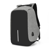 15 inch Unisex Solid Casual Backpack Anti Theft Backpack