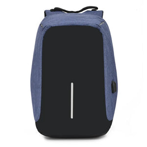 15 inch Unisex Solid Casual Backpack Anti Theft Backpack