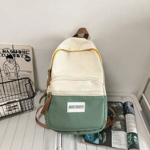 Backpack High School Students College Students Matching Computer Bag Female Stud