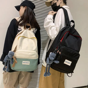 Backpack High School Students College Students Matching Computer Bag Female Stud