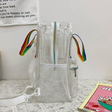 Waterproof Candy Schoolbag for Adults Women Students