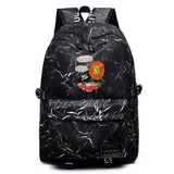 Anime Cuphead Unisex Schoolbag Casual High Fabric Backpack