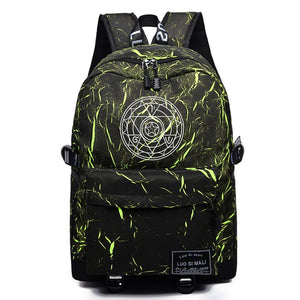 Fullmetal Alchemist Anime Backpack Casual Packsack