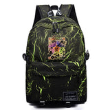 JoJo'S Bizarre Adventure Anime Backpack Unisex Schoolbag