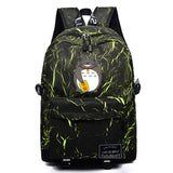 Anime Totoro Schoolbag Unisex Packsack Student Travel Laptop Bag