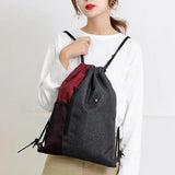 Ultralight Backpack Bag Strong Load-bearing Drawstring Closure