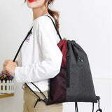 Ultralight Backpack Bag Strong Load-bearing Drawstring Closure