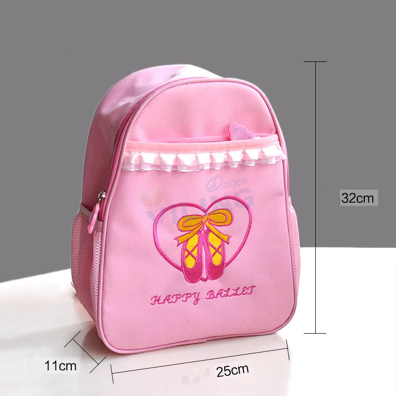 Embroidered Ballet Dance Bag Water-Proof Fabric