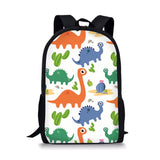 Anime Dinosaur Print Teenager Travel Bags School Bags Children