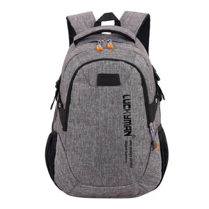Canvas Travel Backpack Unisex Laptop Bag Student Rucksack Casual Daypack