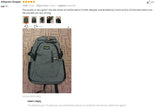 Canvas Travel Backpack Unisex Laptop Bag Student Rucksack Casual Daypack