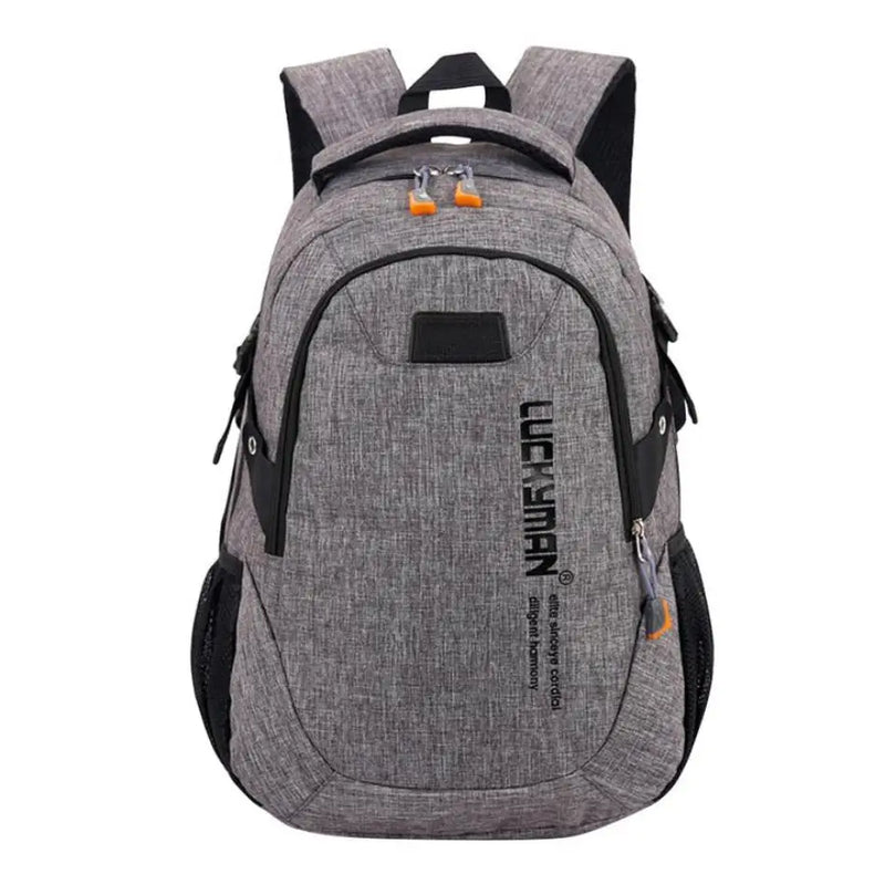 Canvas Travel Backpack Unisex Laptop Bag Student Rucksack Casual Daypack