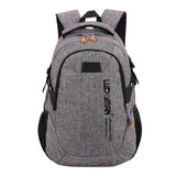 Canvas Travel Backpack Unisex Laptop Bag Student Rucksack Casual Daypack