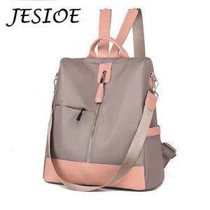 Waterproof Women Backpack Large Capacity School Shoulder Bag