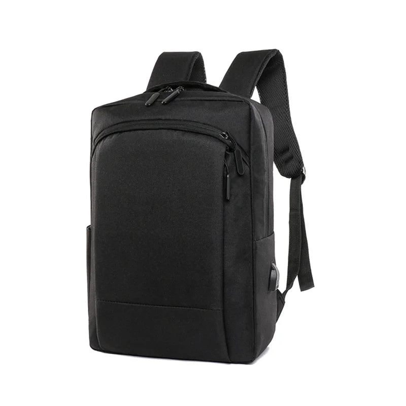 Backpack Computer Bag with USB Charging Port, Adjustable Shoulder Strap