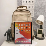 Waterproof Laptop Backpack Female College Student Bag