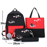 Small Fresh Cat Girls School Backpack