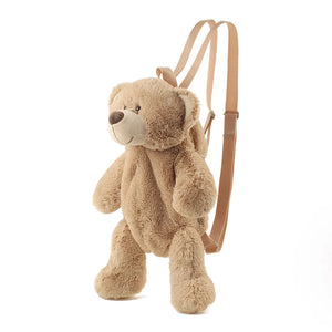 Plush Doll Backpack Casual Bag Cartoon Bear Bag B2305